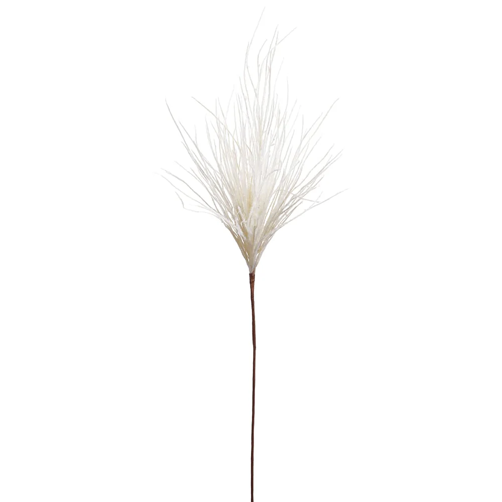 41" Artificial Reed Grass Stem -White (Pack of 12)