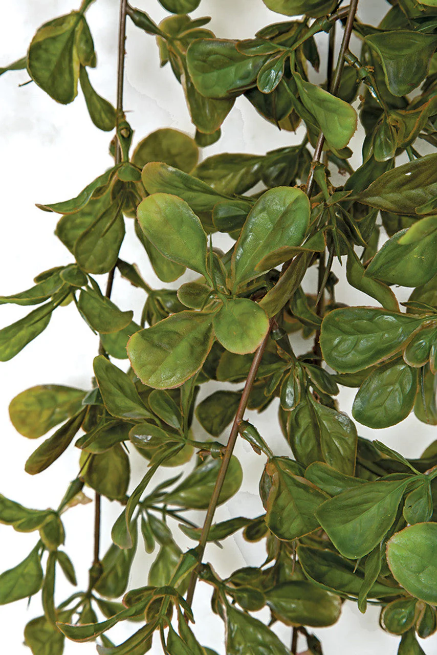 41" IFR Artificial Hanging Purlane Plant -Green/Red (Pack of 12) - Image 2