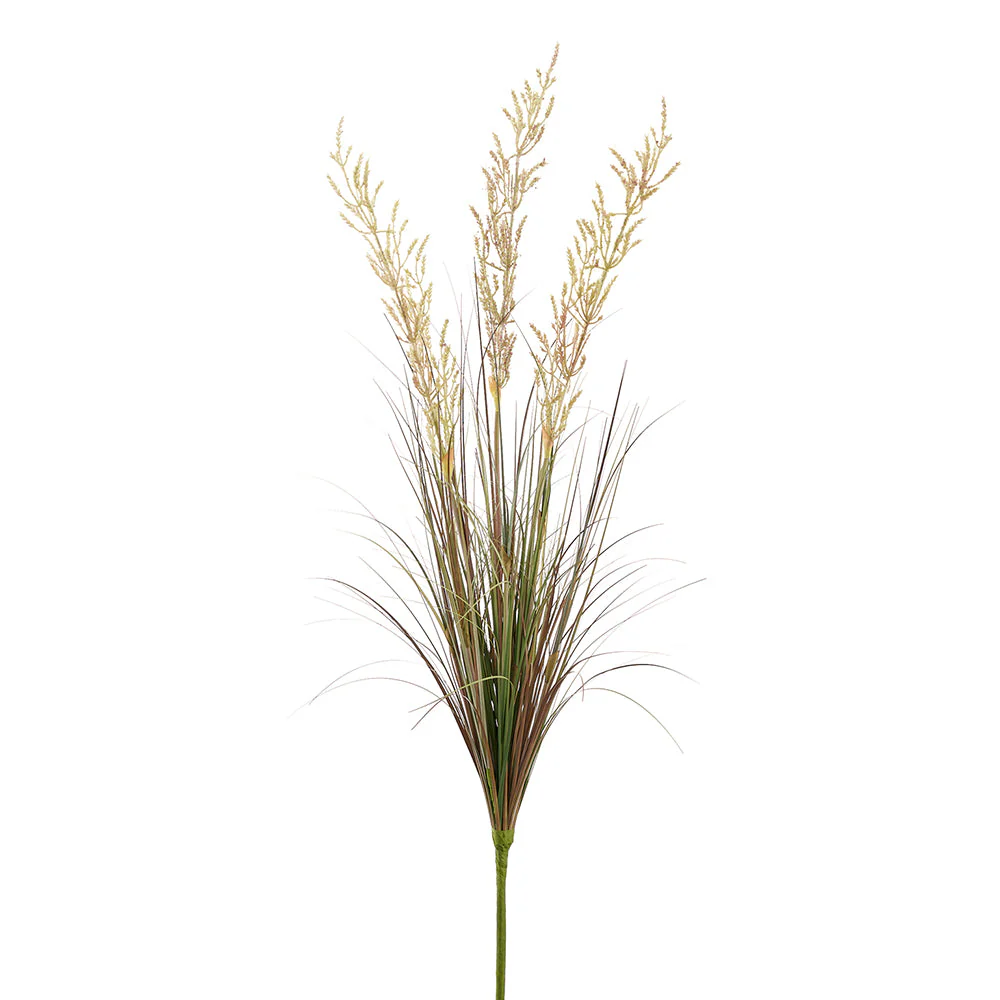 42.5" Outdoor UV-Resistant Artificial Pampas Grass Plant -Mauve/Green (Pack of 20)