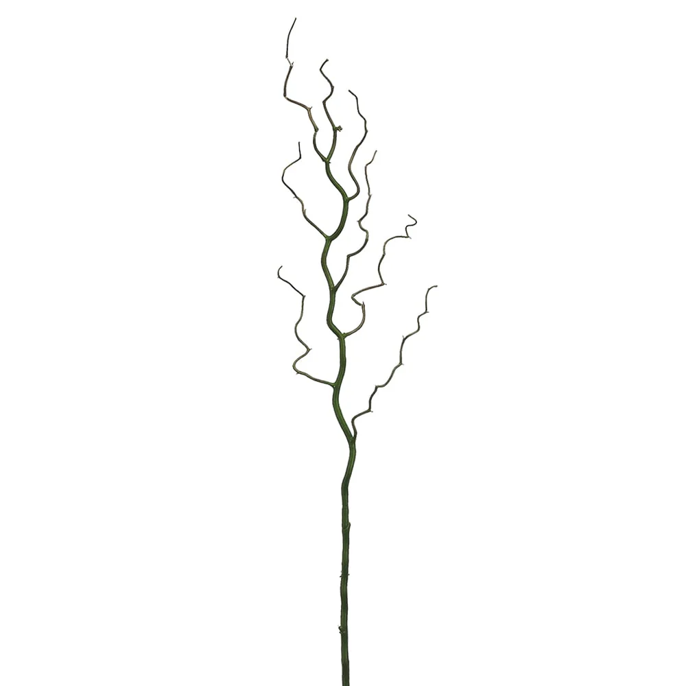 42" Artificial Coral Twig Stem -Green (Pack of 12)