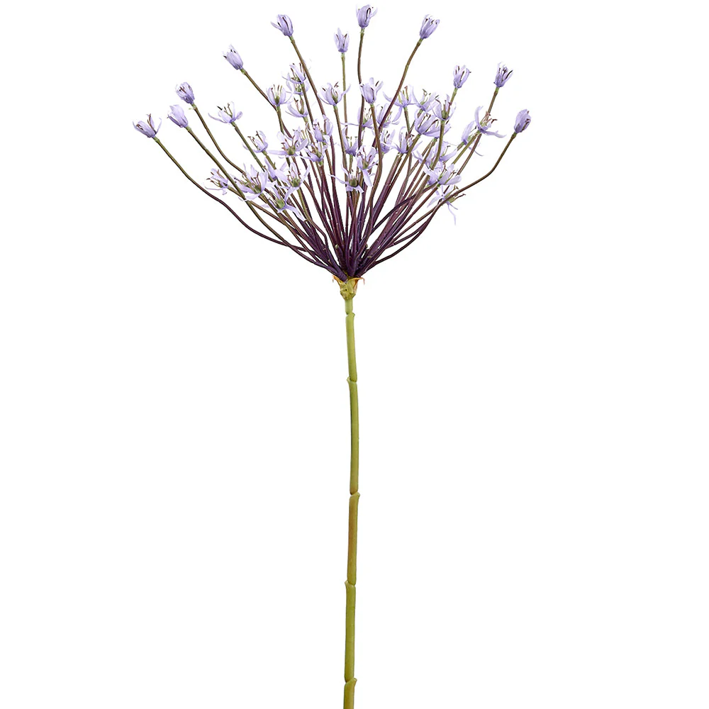 42" Giant Allium Artificial Flower Stem -Lavender (Pack of 12)