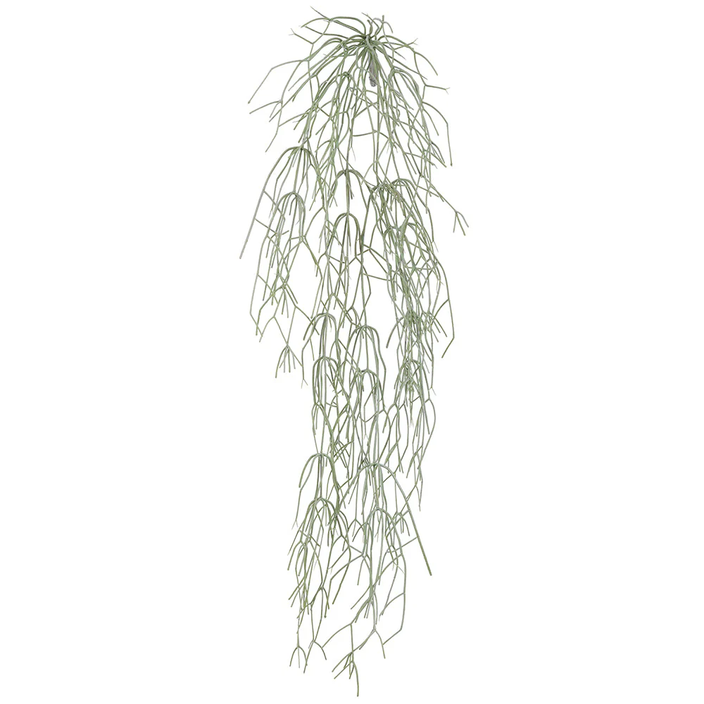 42" Hanging Artificial Pencil Cactus Plant -Green/Gray (Pack of 6)