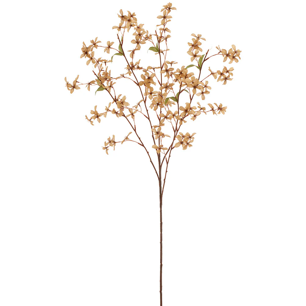 42" Silk Tweedia Flower Stem -Tan (Pack of 12)