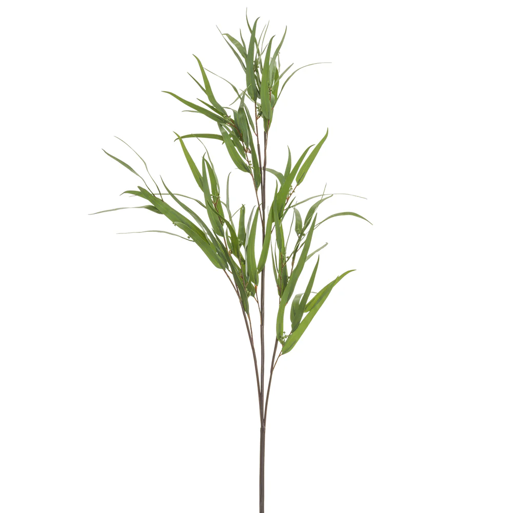 43" Artificial Seeded Eucalyptus Stem -Green (Pack of 6)