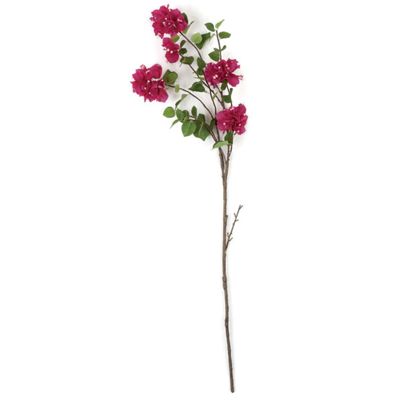 44" Bougainvillea Silk Flower Stem -Fuchsia (Pack of 6)