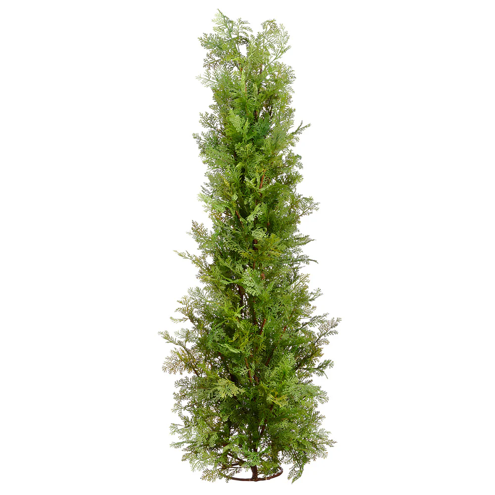 45" Artificial Cedar Tree w/Stand -Green (Pack of 2)