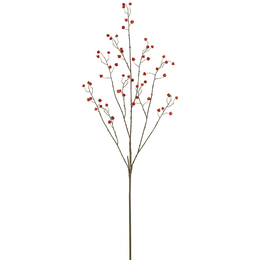 46.5" Artificial Berry Stem -Red (Pack of 12)