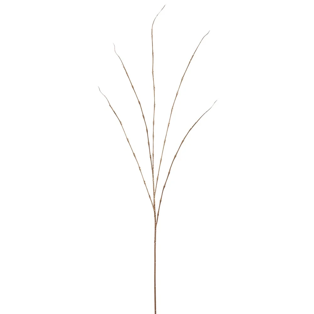 46" Metallic Artificial Twig Stem -Gold (Pack of 36)