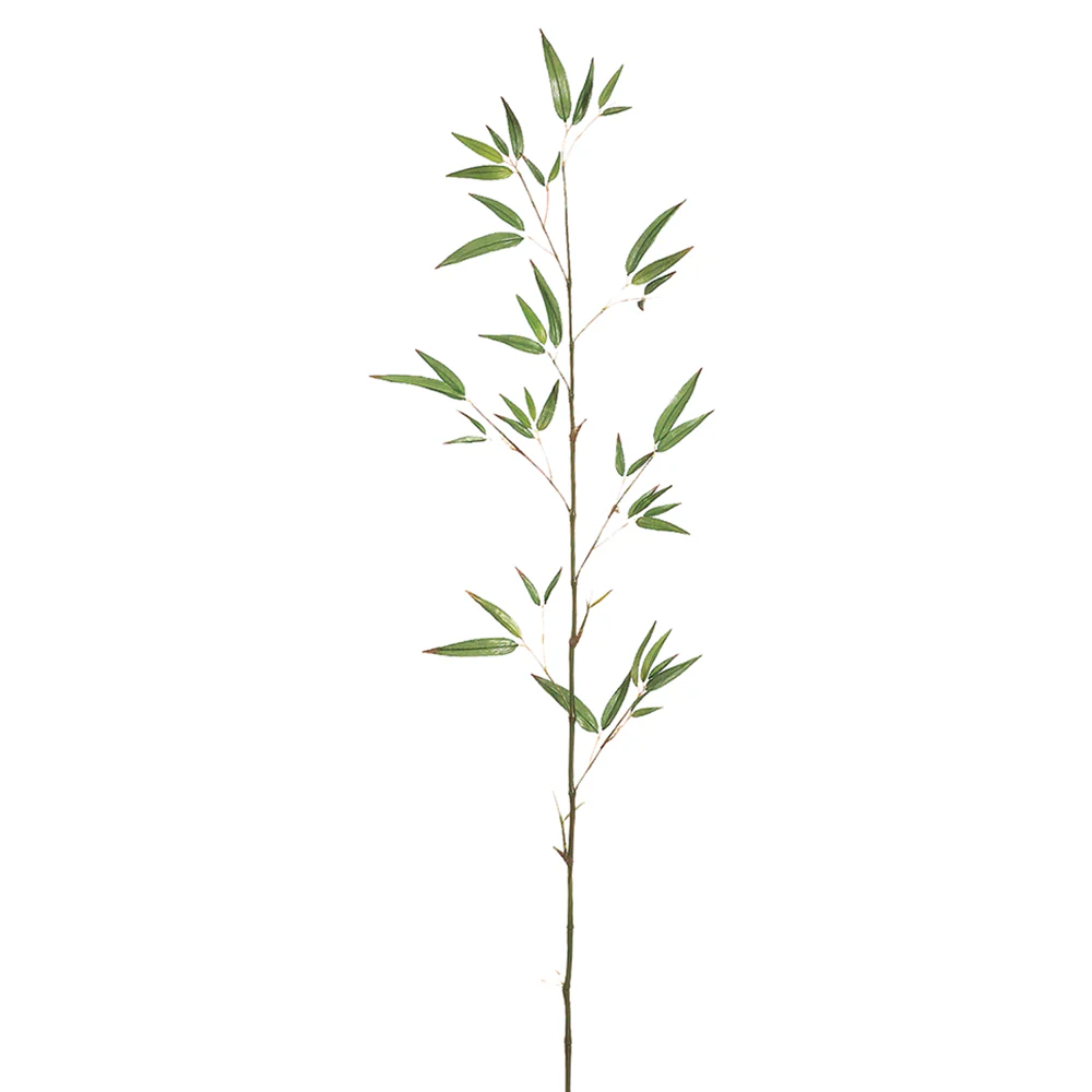 46" Silk Bamboo Stem -Green (Pack of 12)