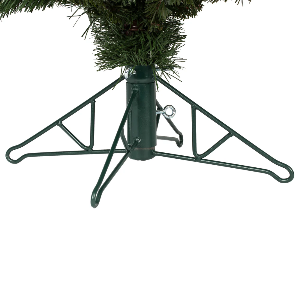 4'6"Hx38"W Outdoor UV-Resistant Oregon Fir Artificial Christmas Tree, Unlit -Green - Image 4
