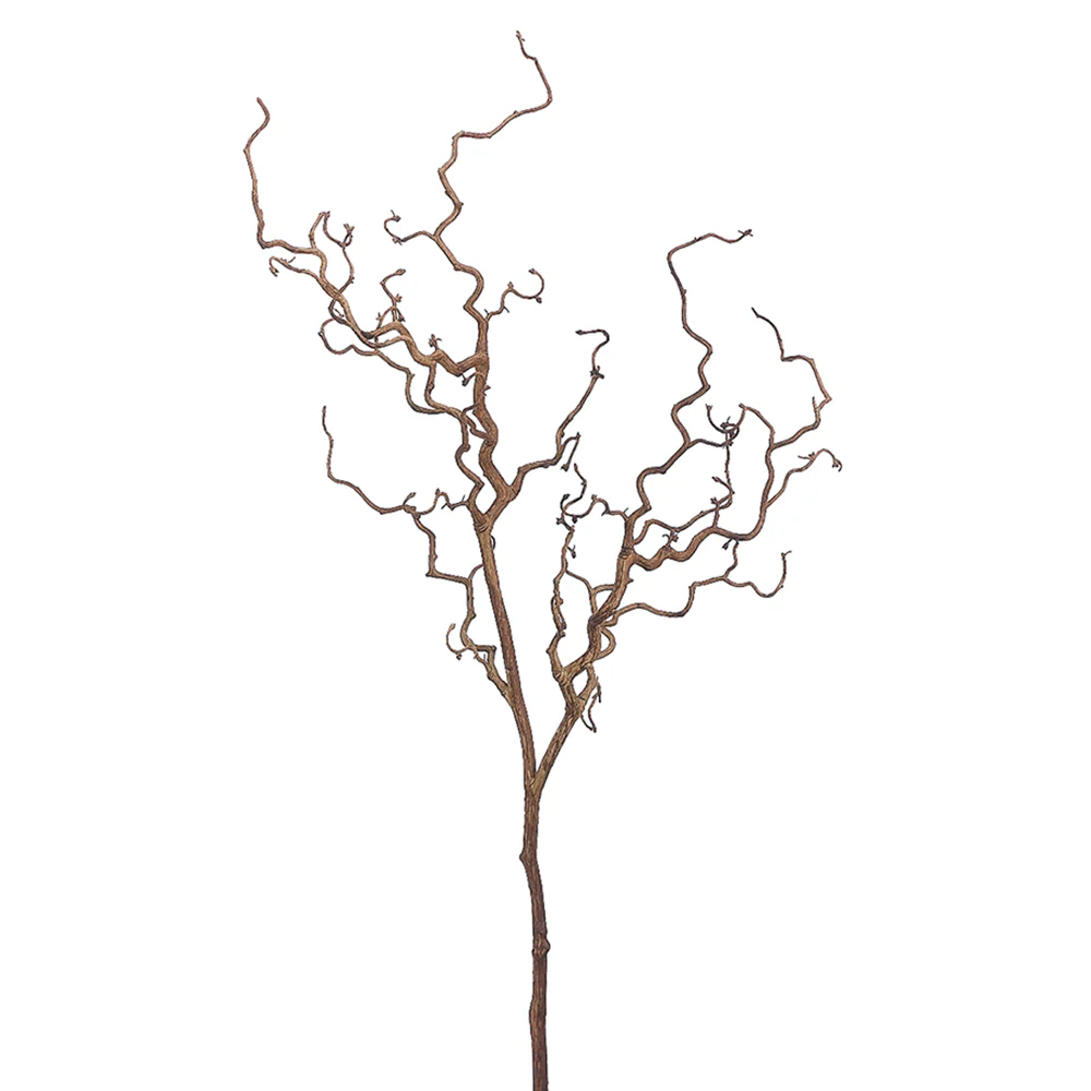 47" Artificial Dried-Look Twig Stem -Brown (Pack of 6)