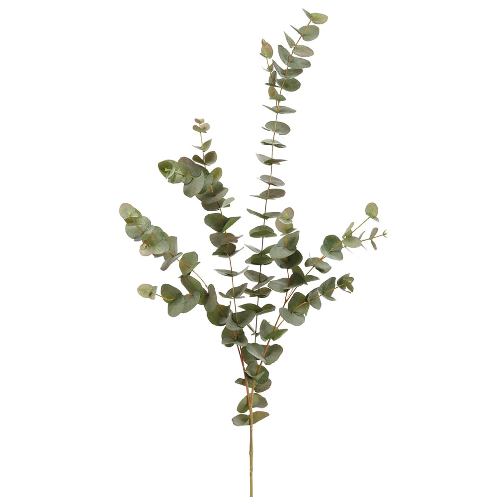 47" Eucalyptus Silk Stem -Green/Gray (Pack of 6)