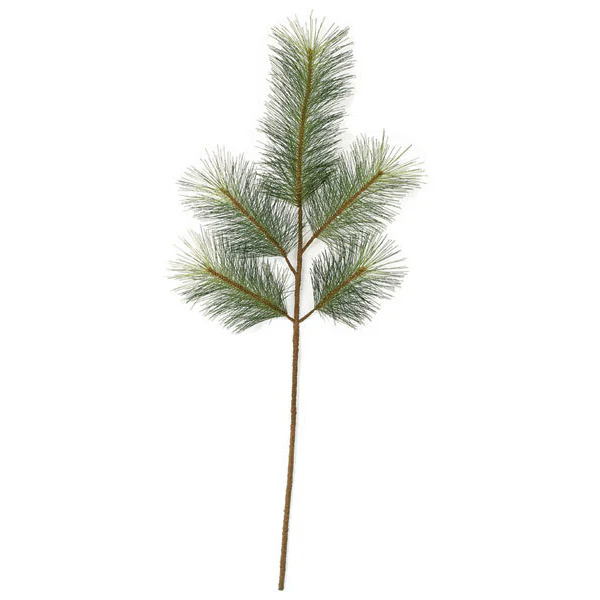 48" IFR Artificial PVC Long Needle Sugar Pine Stem Branch -Green (Pack of 4)
