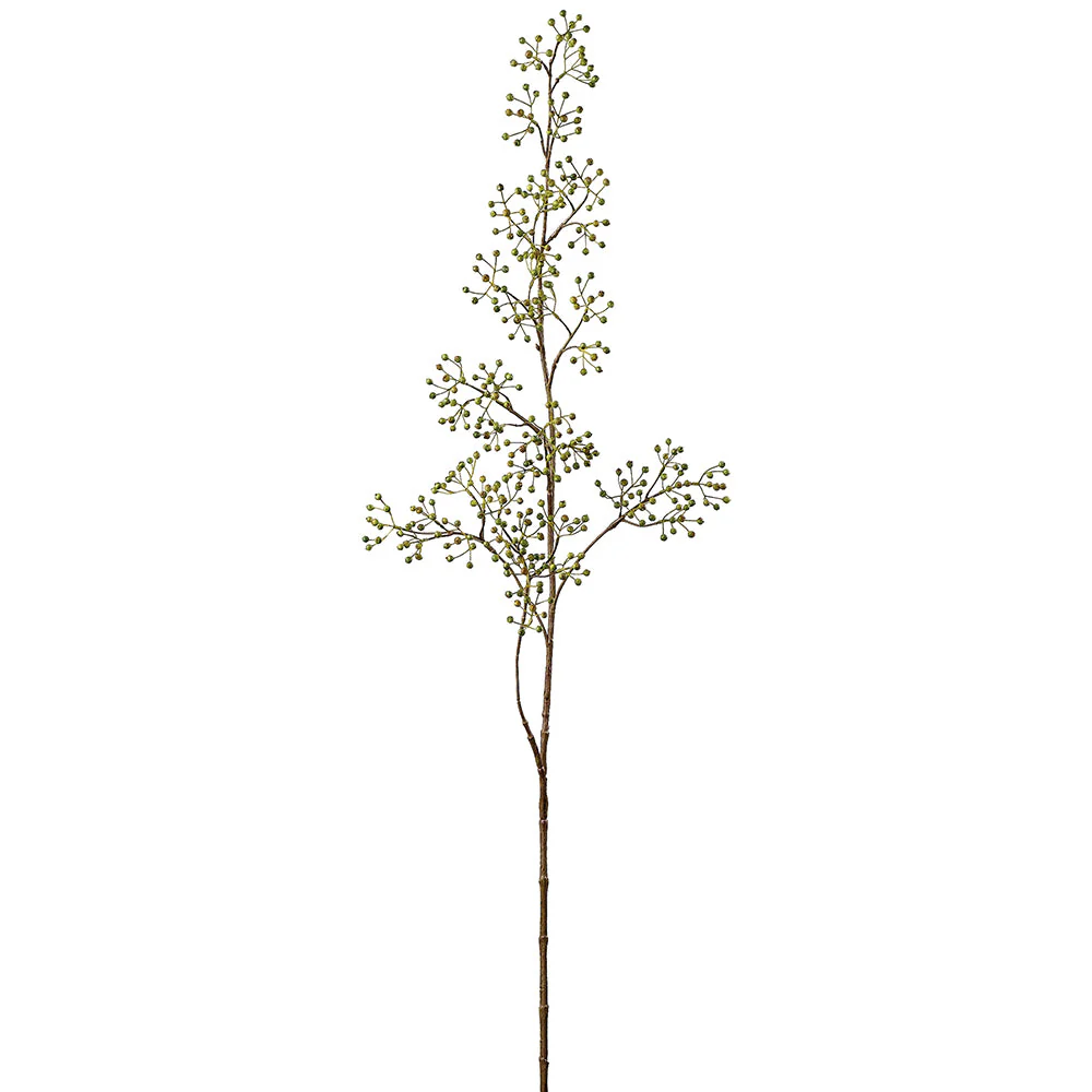 49" Artificial Berry Stem -Green (Pack of 12)
