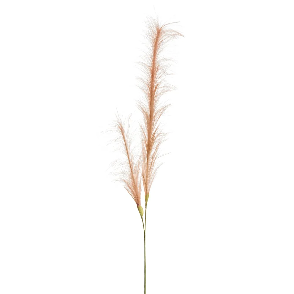 49" Artificial Pampas Grass Stem -Pink (Pack of 12)