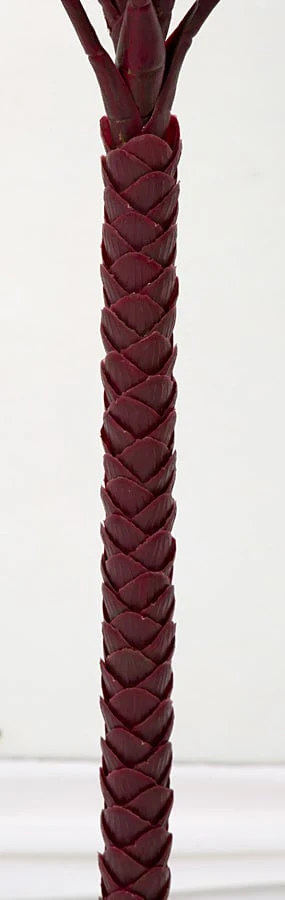 5' Outdoor UV-Proof Artificial Cordyline Plant -Red/Green - Image 3