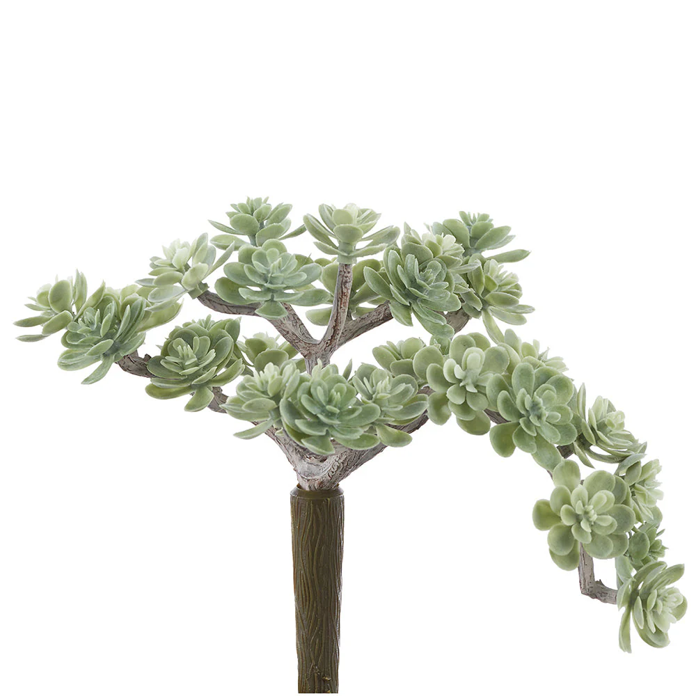 5" Outdoor UV-Resistant Artificial Sedum Stem Pick -Dusty Green (Pack of 36)
