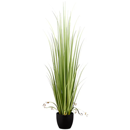 5' Reed Grass Artificial Plant w/Pot -Light Green (Pack of 2)