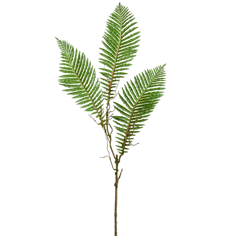 50" Cycas Palm Leaf Silk Stem -Green (Pack of 12)