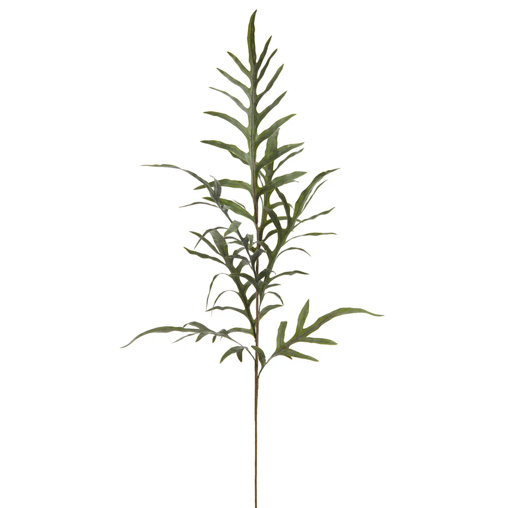 51" Java Fern Leaf Silk Stem -Green (Pack of 24)