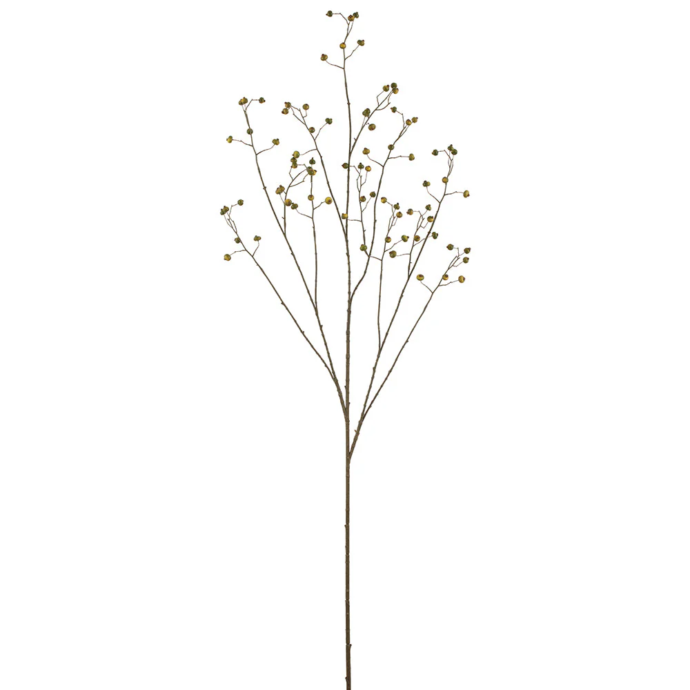 53" Artificial Berry Stem -Green (Pack of 6)