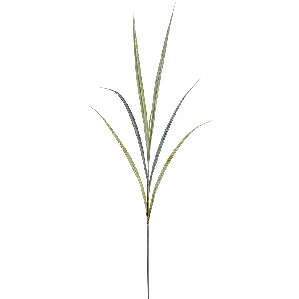54" Artificial Dracaena Leaf Stem -Green/Gray (Pack of 24)