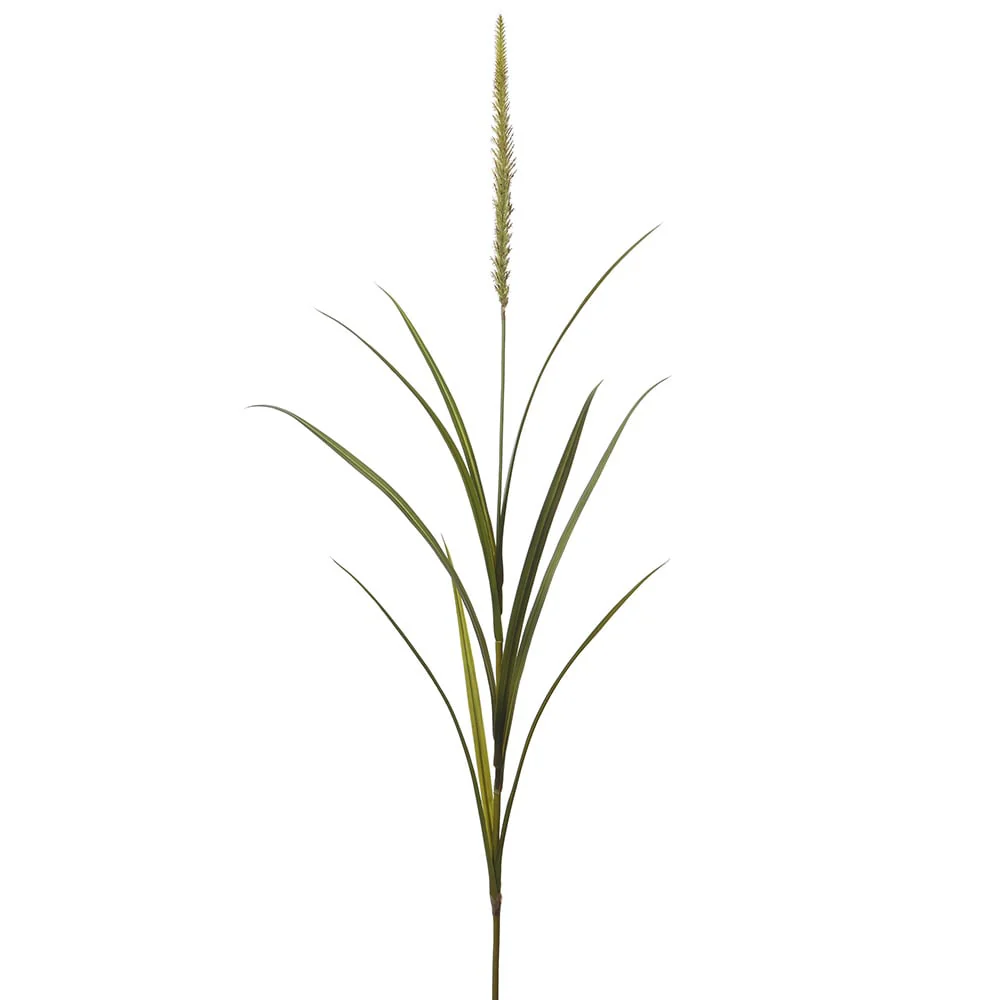 54" Artificial Foxtail Flower Stem -Green (Pack of 12)