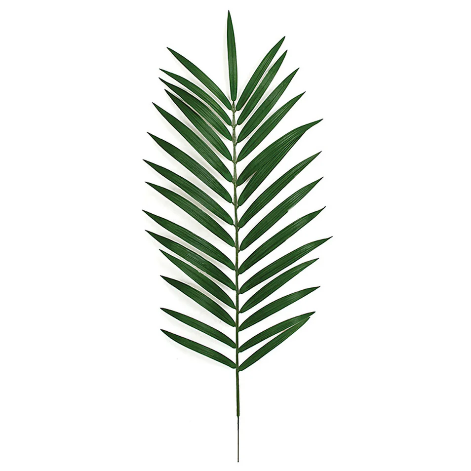56" IFR Silk Coconut Palm Frond Stem -Green (Pack of 6)