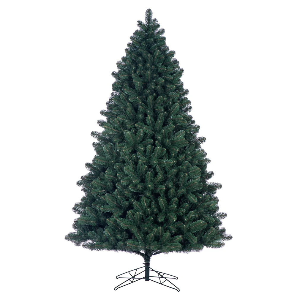 5'6"Hx44"W Medium Oregon Fir Artificial Christmas Tree, Unlit -Green