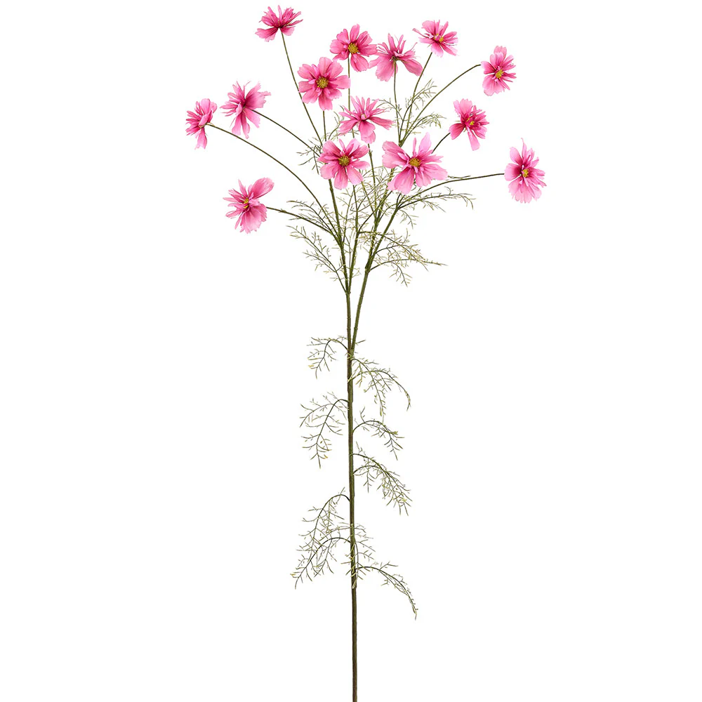 57" Cosmos Silk Flower Stem -Hot Pink (Pack of 6)
