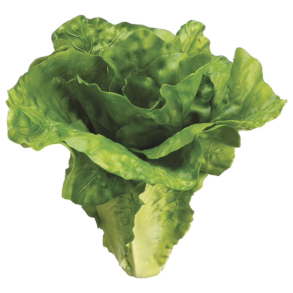 6" Artificial Lettuce -Green (Pack of 12)