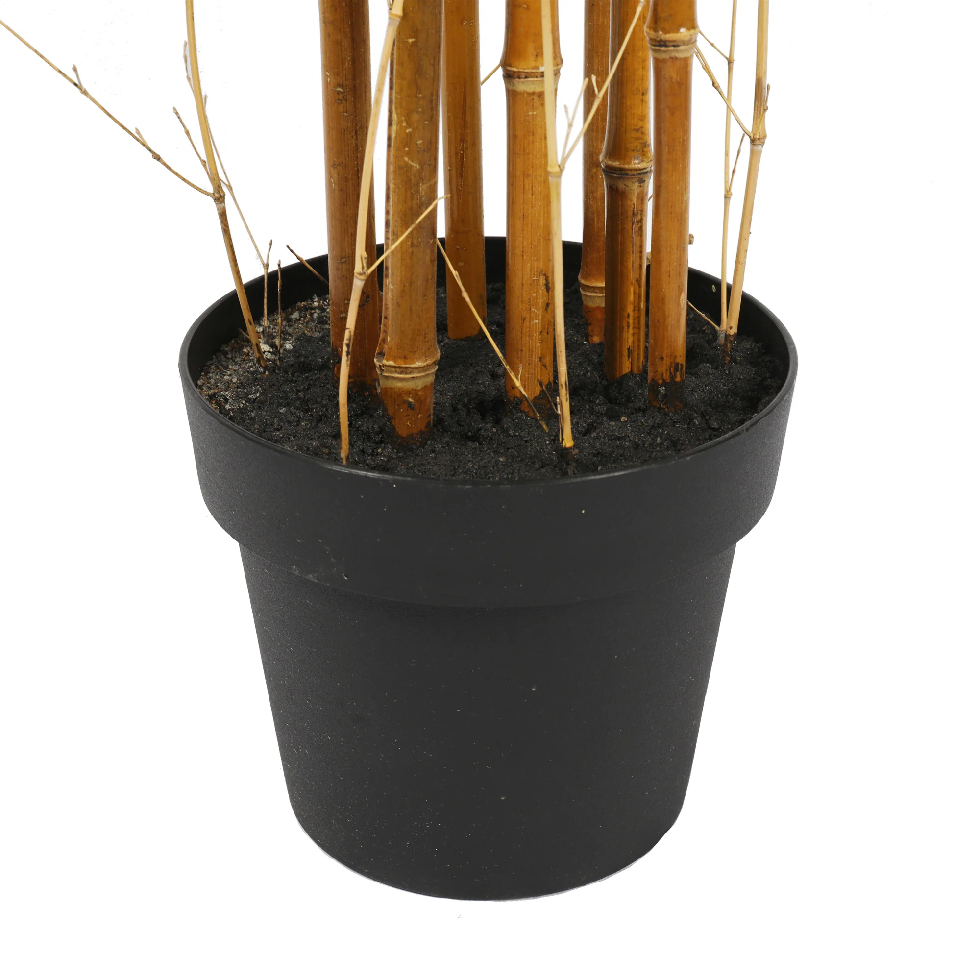 6' Outdoor UV-Proof Artificial Bamboo Tree w/Pot -Green - Image 4