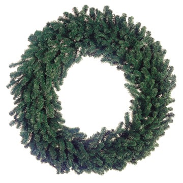 60" Artificial Windsor Pine Wreath -Green
