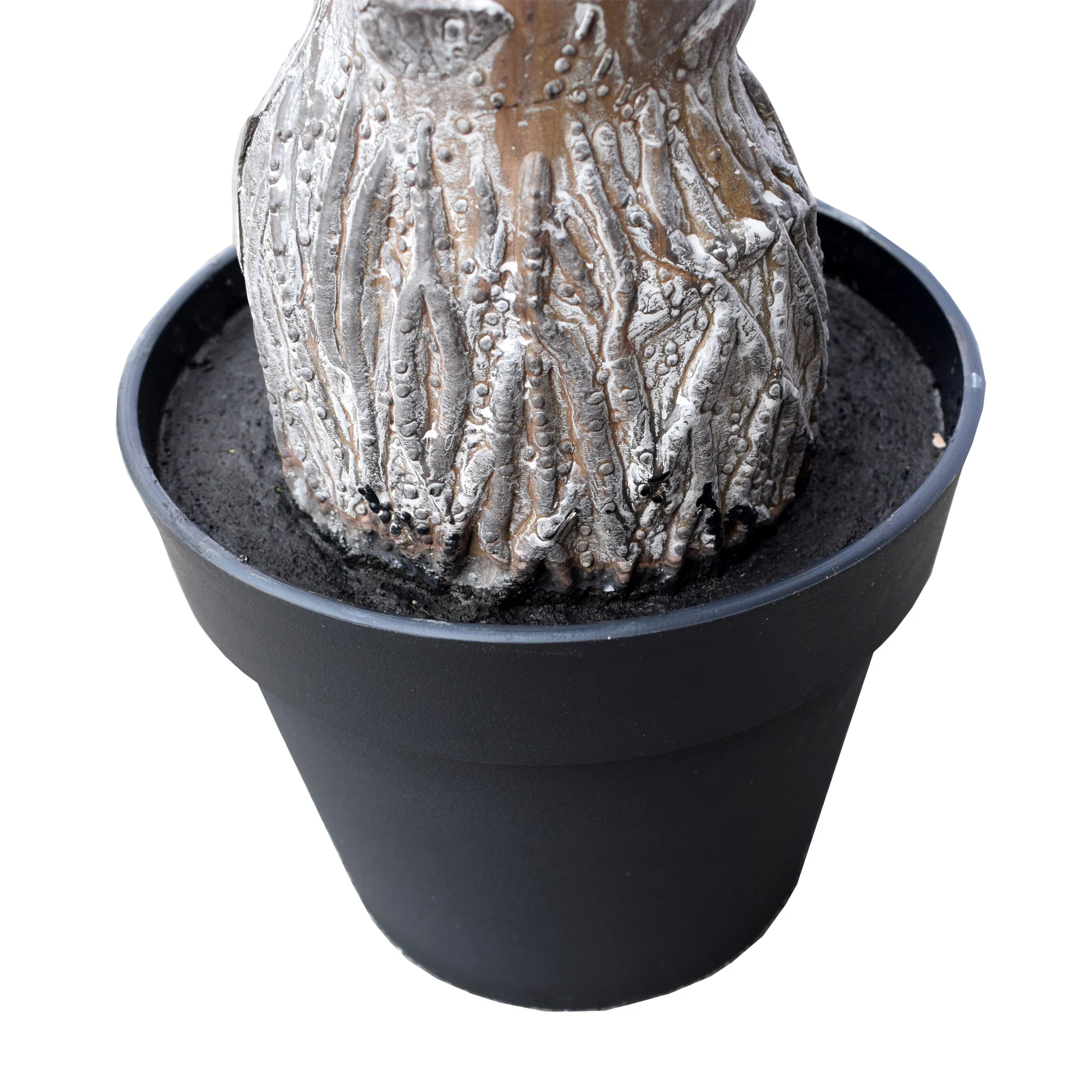 6'10" Outdoor UV-Proof Artificial Phoenix Palm Tree w/Pot -Green - Image 4