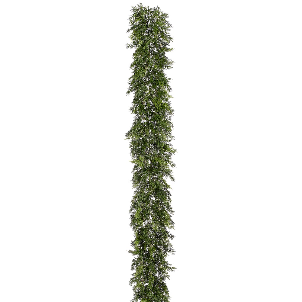 6'2" Juniper Artificial Garland -Green (Pack of 2)