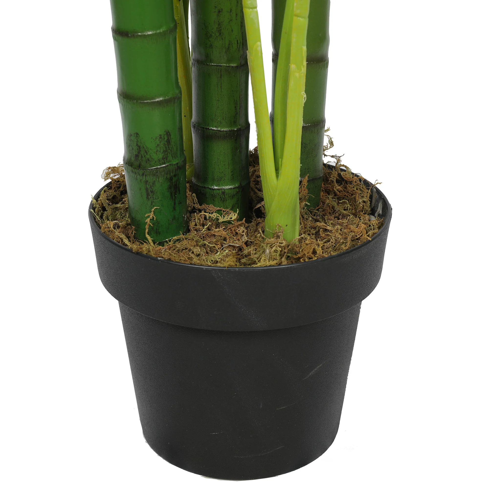 6'3" Silk Golden Cane Areca Palm Tree w/Pot -Green - Image 4