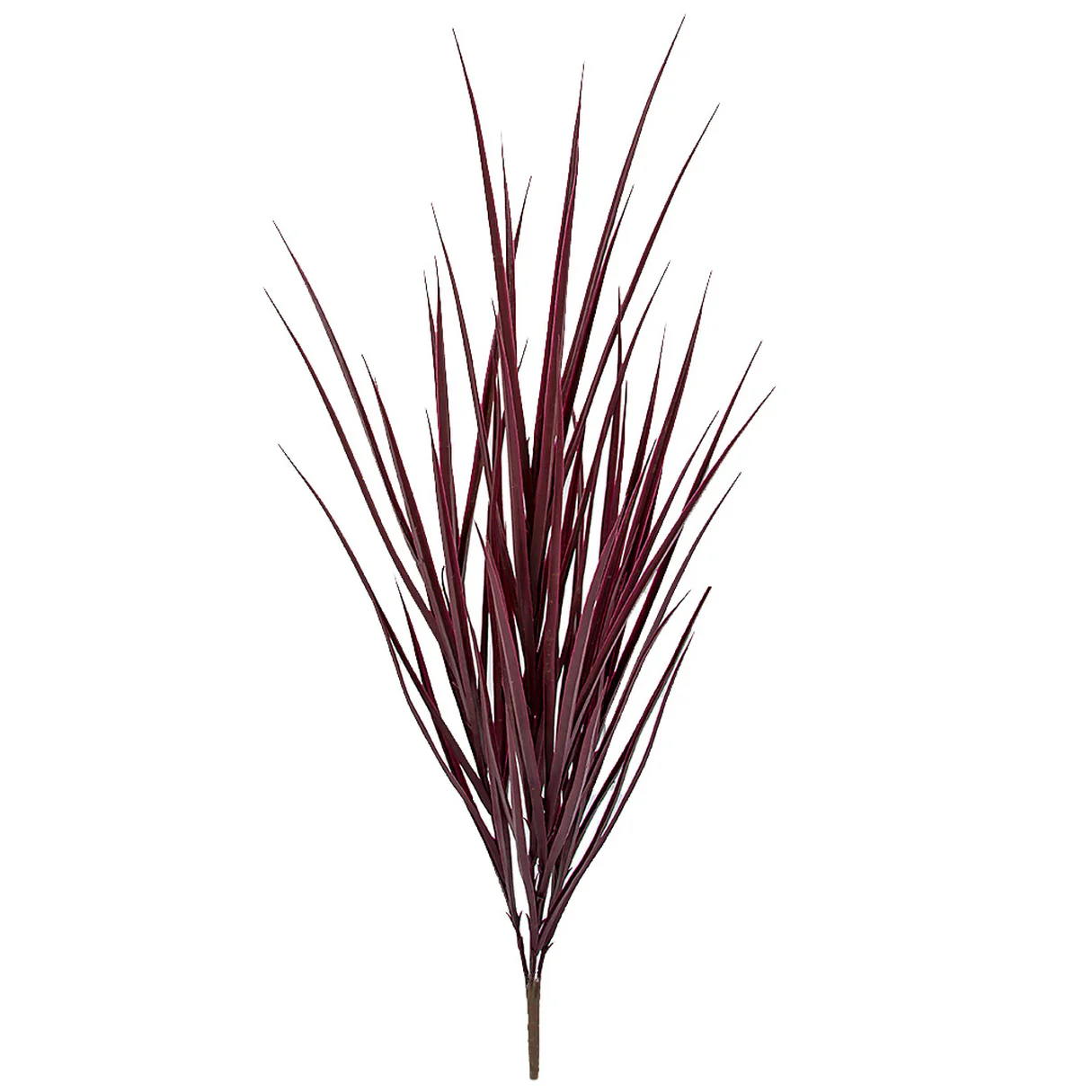 65" Outdoor UV-Proof Artificial Grass Plant -Burgundy (Pack of 2)