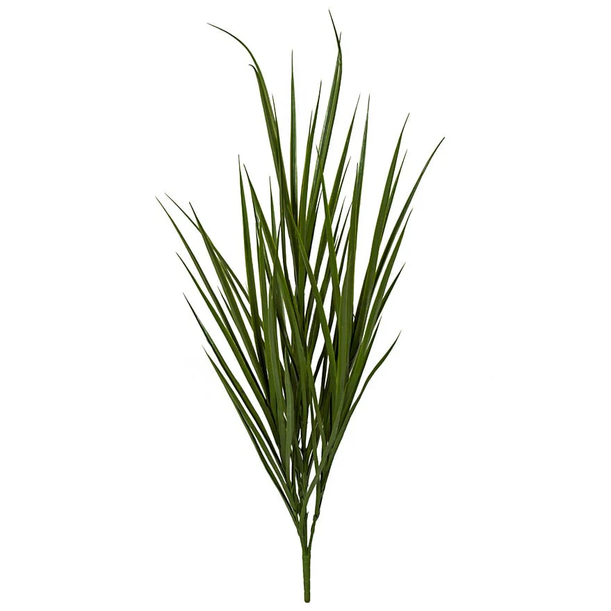 65" Outdoor UV-Proof Artificial Grass Plant -Dark Green (Pack of 2)