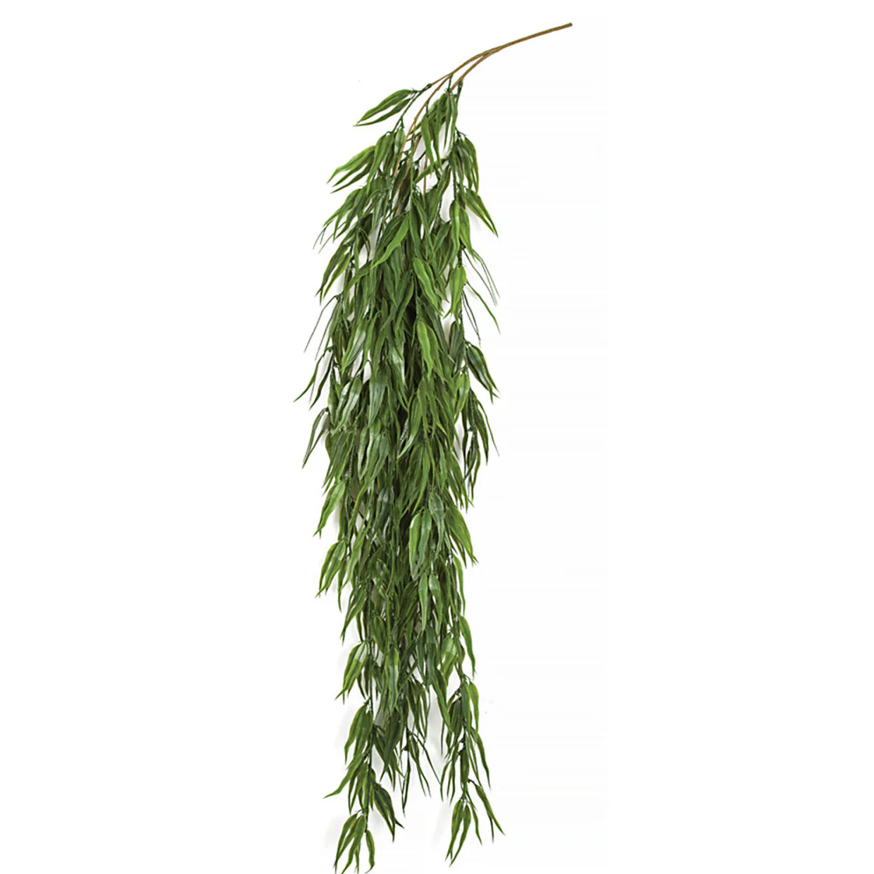 65" Outdoor UV-Proof Artificial Hanging Weeping Willow Branch Stem -2 Tone Green (Pack of 2)