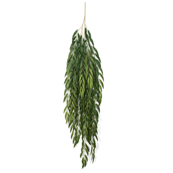 66" Artificial Weeping Willow Branch Stem -Green (Pack of 6)