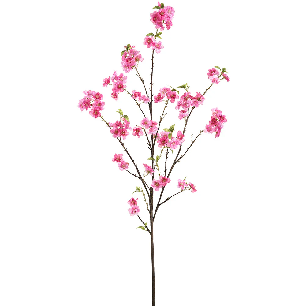 66" Cherry Blossom Silk Flower Stem -Beauty/Pink (Pack of 8)