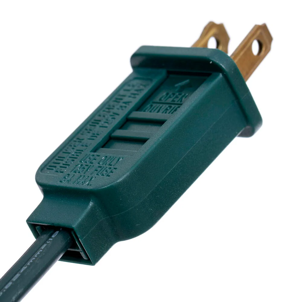 6'6"Hx32"W Slim Salem Pine Artificial Christmas Tree, LED Pre-Lit -Green - Image 3