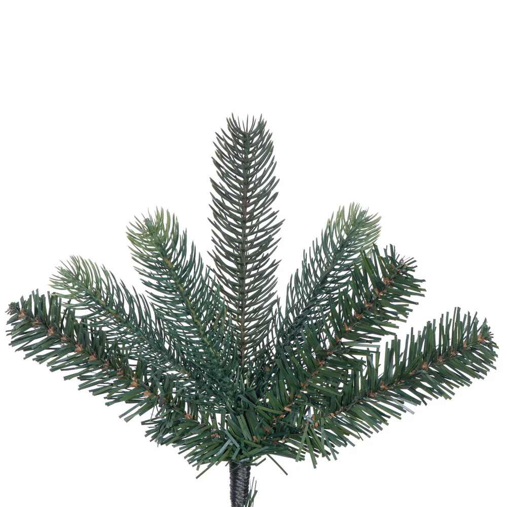 6'6"Hx47"W PE Vermont Spruce Artificial Christmas Tree, Unlit -Green - Image 2