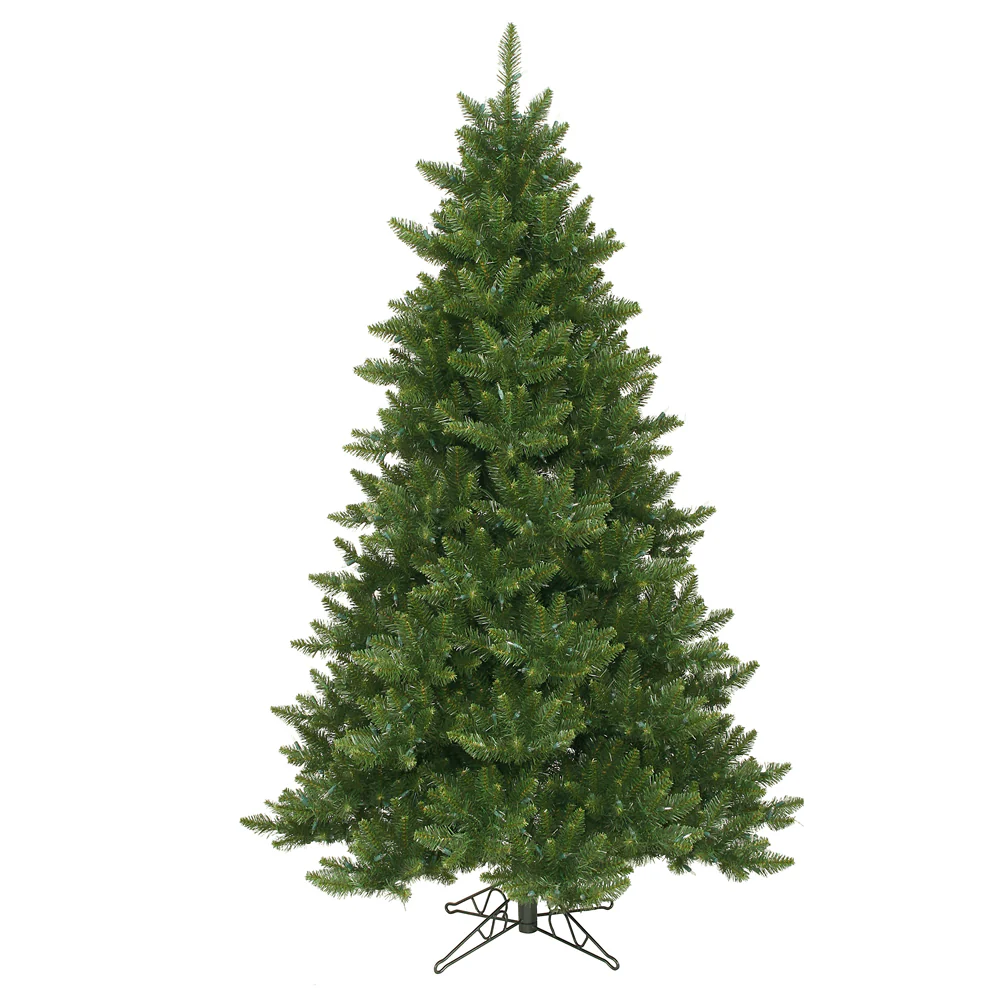 6'6"Hx49"W Camdon Fir Artificial Christmas Tree, Unlit -Green