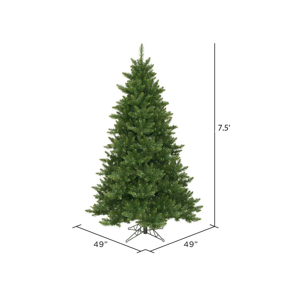 6'6"Hx49"W Camdon Fir Artificial Christmas Tree, Unlit -Green - Image 3