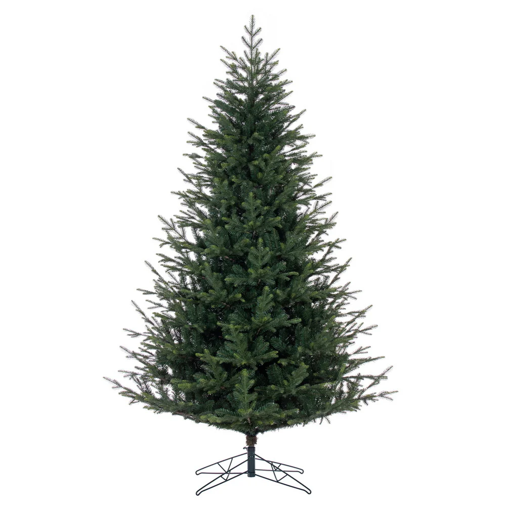 6'6"Hx51"W PE Orchard Fraser Fir Artificial Christmas Tree, Unlit -Green