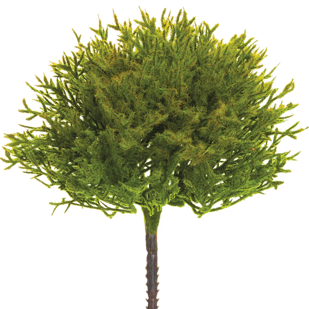 7.5" Artificial Juniper Plant Pick -Moss (Pack of 12)