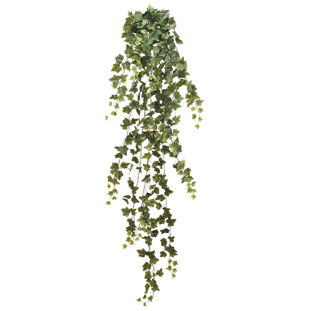 70" English Ivy Silk Hanging Plant -423 Leaves -Green (Pack of 4)