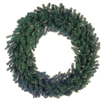 72" Artificial Windsor Pine Wreath -Green