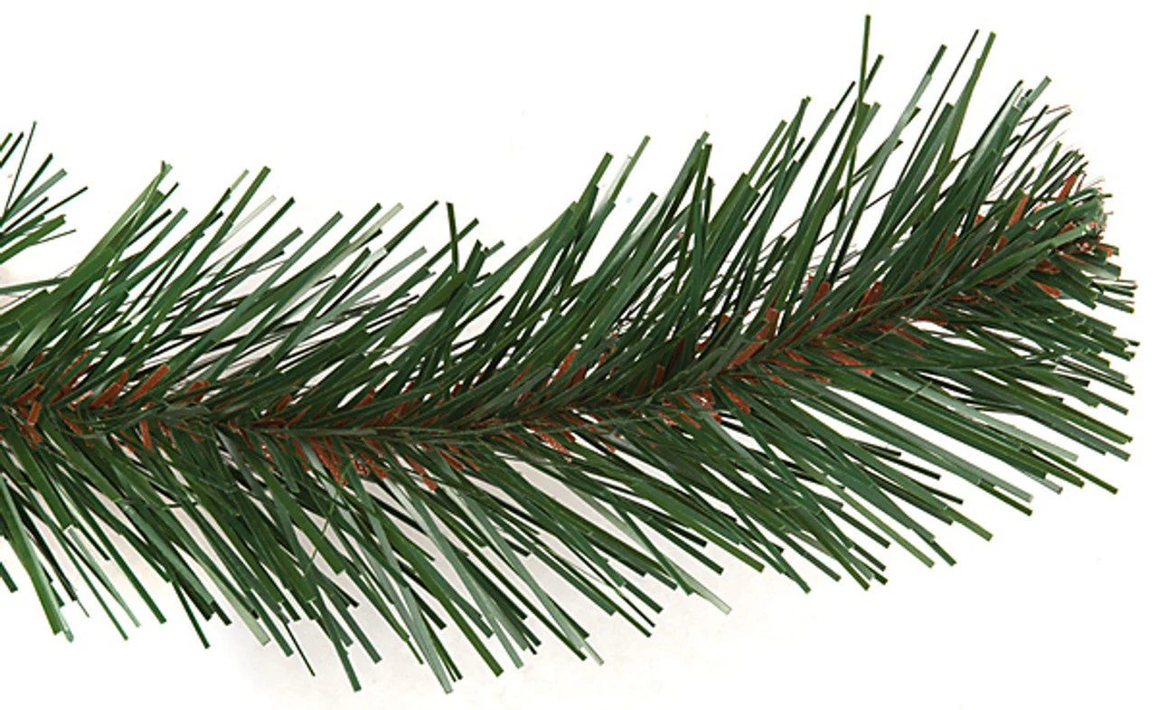 7'6"Hx44"W Virginia Pine Artificial Christmas Tree, Pre-Lit -Green - Image 3